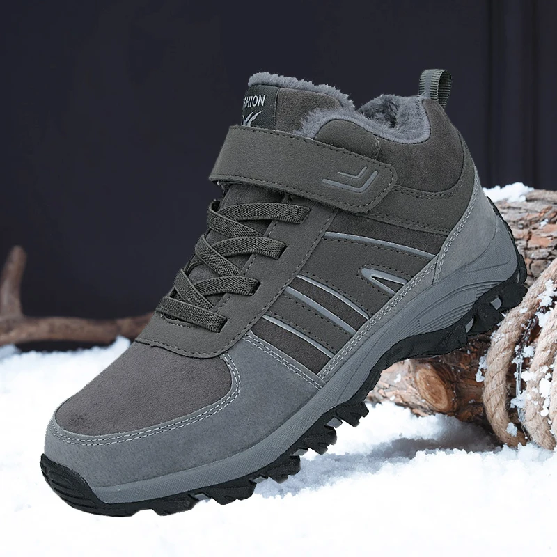 Winter Boots Men Warm Fur Snow Boots Women Flats Ankle Botas for Men Plush Outdoor Non-Slip Winter Sneakers 2022 Free Shipping
Winter Boots Men Warm Fur Snow Boots Women Flats Ankle Botas for Men Plush Outdoor Non-Slip Winter Sneakers 2022 Free Shipping