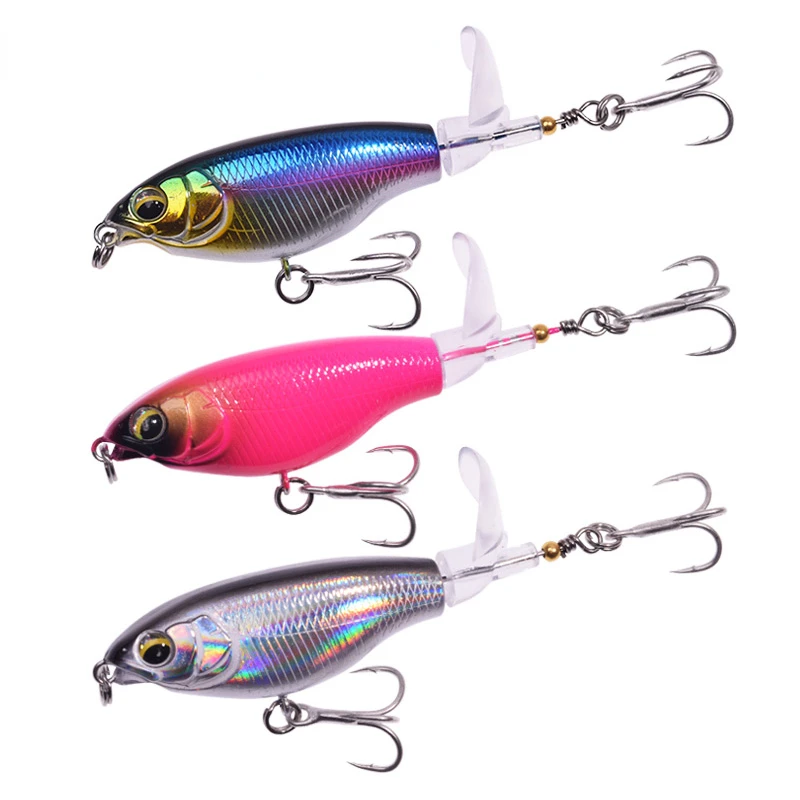 1PCS Whopper Plopper Fishing Lure 75mm 6.5g Topwater Pencil Artificial Hard Bait Bass Soft Rotating Tail Wobblers Fishing Tackle
1PCS Whopper Plopper Fishing Lure 75mm 6.5g Topwater Pencil Artificial Hard Bait Bass Soft Rotating Tail Wobblers Fishing Tackle