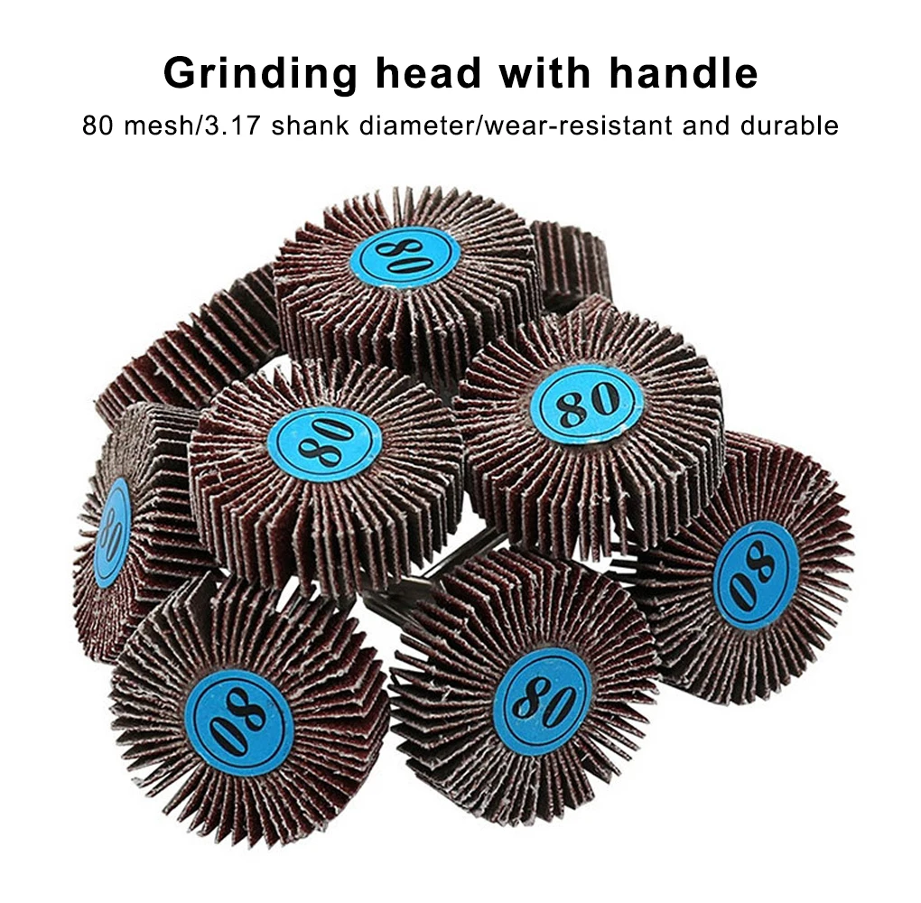 Abrasive Flap Wheels Universal Metal Sanding Discs Grinding Accessory
Abrasive Flap Wheels Universal Metal Sanding Discs Grinding Accessory