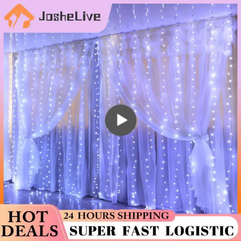 Remote LED String Lights Curtain Curtain USB Fairy Lights Garland Led Wedding Party Christmas For Window Home Outdoor Decor
Remote LED String Lights Curtain Curtain USB Fairy Lights Garland Led Wedding Party Christmas For Window Home Outdoor Decor