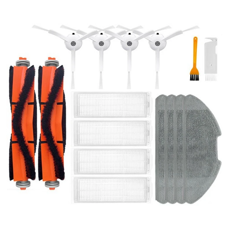 For Xiaomi Robot Vacuum-Mop 2 Lite / Pro / MJSTL / MJST1SHW Robot Vacuum Spare Parts Main Side Brush Hepa Filter
For Xiaomi Robot Vacuum-Mop 2 Lite / Pro / MJSTL / MJST1SHW Robot Vacuum Spare Parts Main Side Brush Hepa Filter