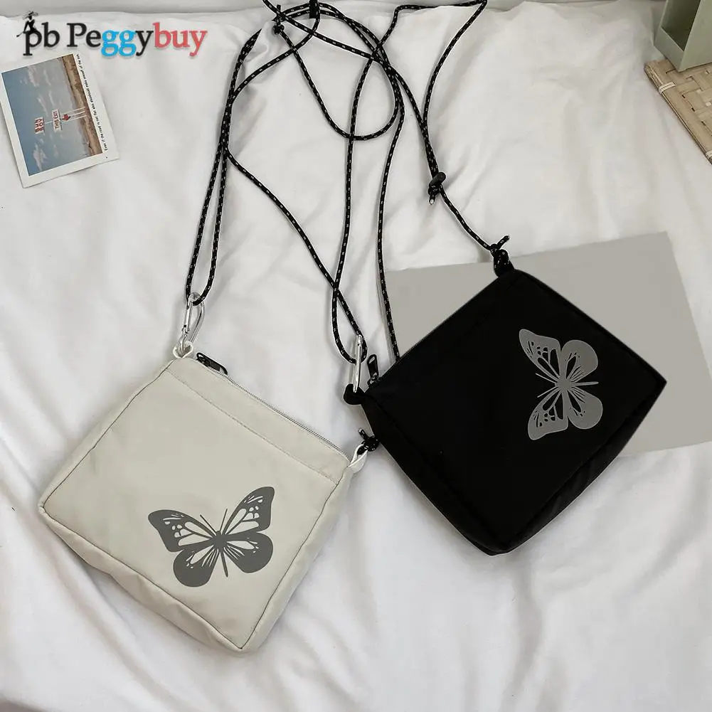 Casual Streetwear Crossbody Bag Women Butterfly Reflective Small Shoulder Messenger Pouch Zipper Purse For Womenсумка женская
Casual Streetwear Crossbody Bag Women Butterfly Reflective Small Shoulder Messenger Pouch Zipper Purse For Womenсумка женская
