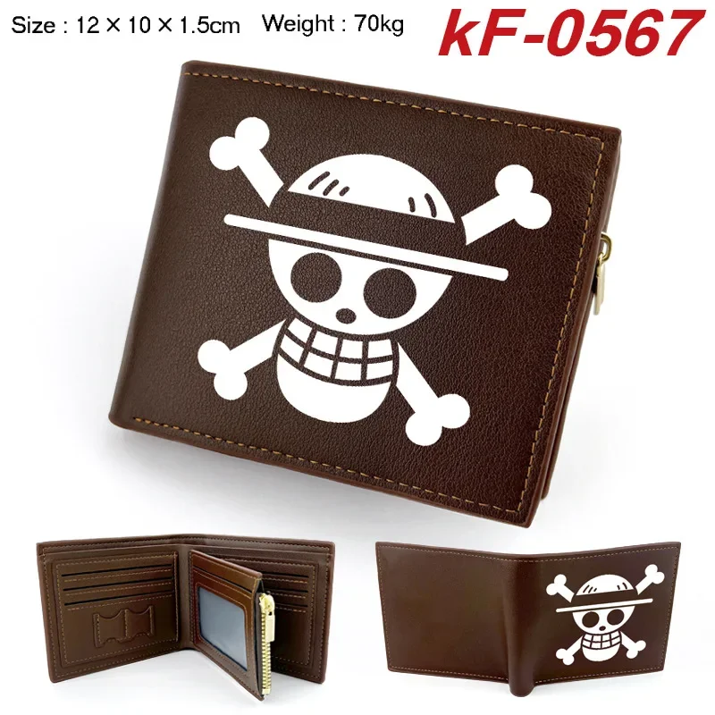One Piece Peripheral PU Fold Brown Leather Wallet Short Wallet One Piece Cartoon Anime Card Holder Coin Purse
One Piece Peripheral PU Fold Brown Leather Wallet Short Wallet One Piece Cartoon Anime Card Holder Coin Purse