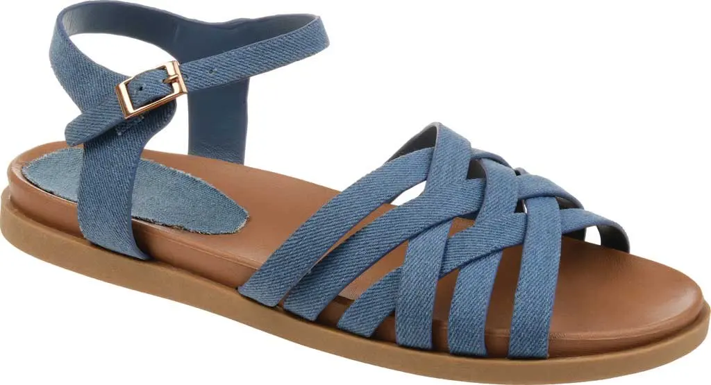 Women's Kimmie Strappy Sandal Denim Faux Leather 9 M
Women's Kimmie Strappy Sandal Denim Faux Leather 9 M