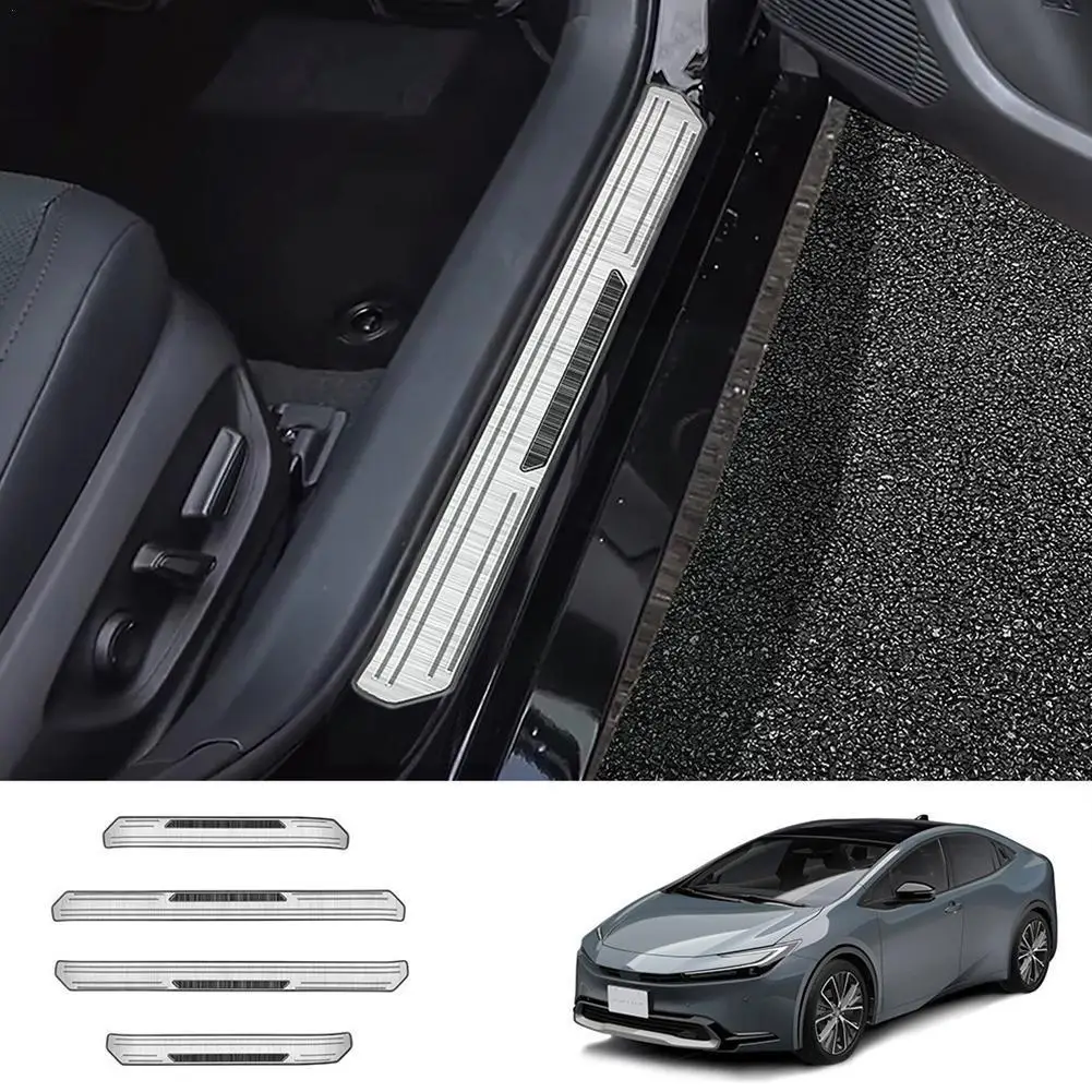 New Stainless Steel Door Sill Plate For Toyota Prius 60 Series 2023 2024 Car Accessories Car Doors Sille Plates Cover Trim C3D4
New Stainless Steel Door Sill Plate For Toyota Prius 60 Series 2023 2024 Car Accessories Car Doors Sille Plates Cover Trim C3D4