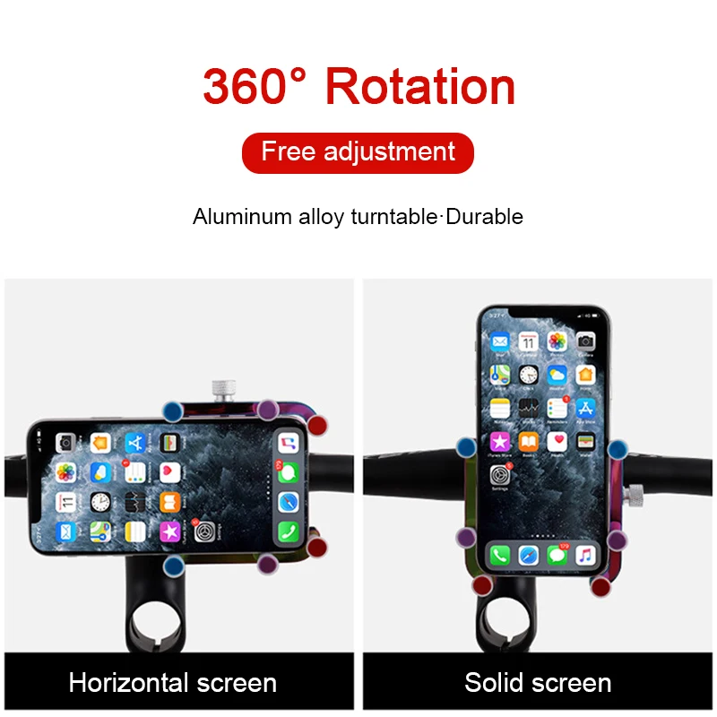 GUB PLUS 12 Phone Holder Colorful Electroplating Color Changing 360 Degree Rotation For Motorcycle Electric Bike
GUB PLUS 12 Phone Holder Colorful Electroplating Color Changing 360 Degree Rotation For Motorcycle Electric Bike
