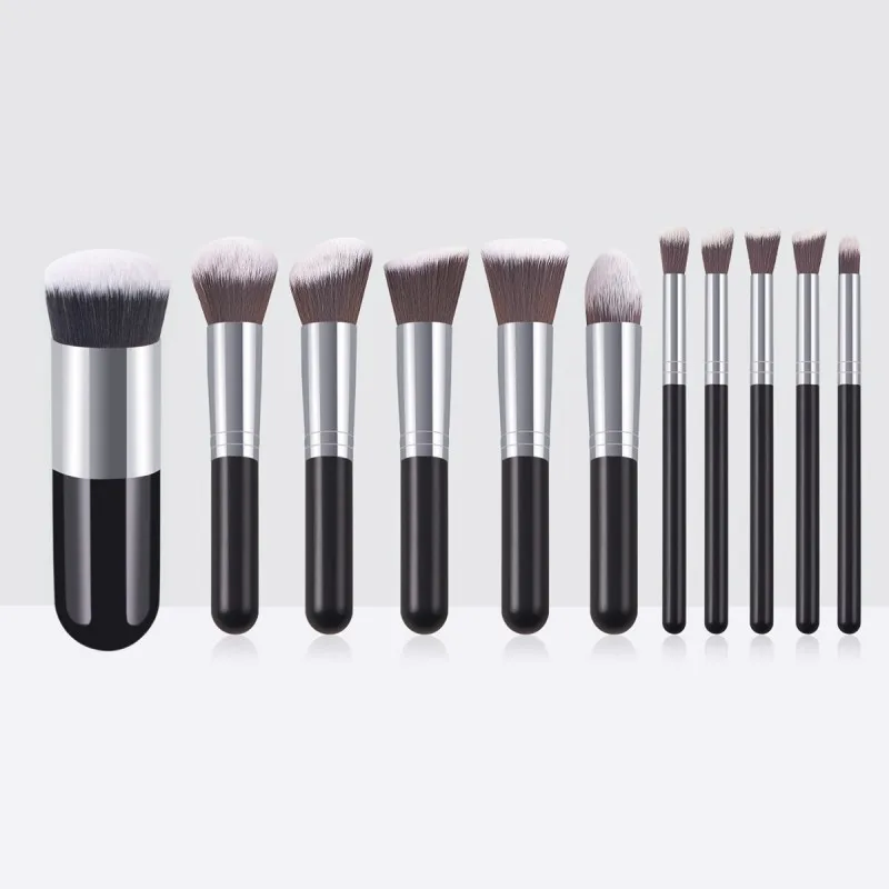 11Piece Makeup Brushes Set Portable Kabuki Liquid Cream Brushes with Cruelty-Free Synthetic Fiber Bristles Beauty Tools
11Piece Makeup Brushes Set Portable Kabuki Liquid Cream Brushes with Cruelty-Free Synthetic Fiber Bristles Beauty Tools