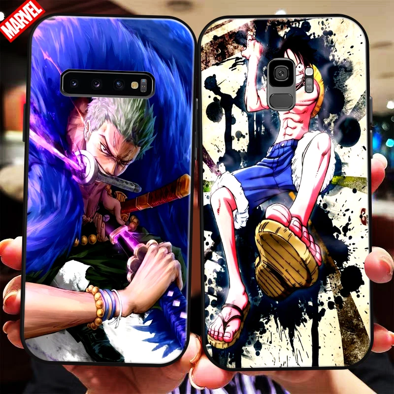 Anime One Piece Luffy Zoro For Samsung Galaxy S10 S9 S8 Plus S10 Lite S10E S10 5G Phone Case Silicone Cover Black Back Soft
Anime One Piece Luffy Zoro For Samsung Galaxy S10 S9 S8 Plus S10 Lite S10E S10 5G Phone Case Silicone Cover Black Back Soft