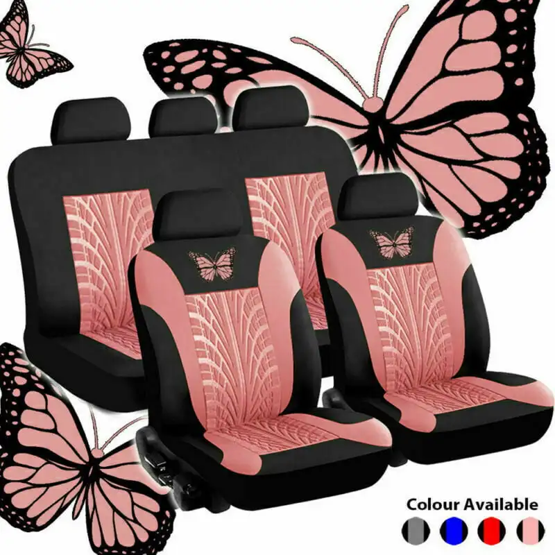 5 Seat 9PCS Universal Car Seat Covers Protector Cushion Full Set, Front and Rear Bench Back Seat Cover 3D Pattern Fit for Cars
5 Seat 9PCS Universal Car Seat Covers Protector Cushion Full Set, Front and Rear Bench Back Seat Cover 3D Pattern Fit for Cars