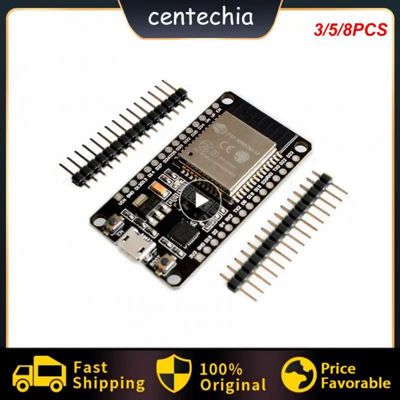 3/5/8PCS Esp 32 Supporting High Baud Rate Mini Development Board Ultra-low Power Consumption Safe Esp 32s 3.3v Expansion Board
3/5/8PCS Esp 32 Supporting High Baud Rate Mini Development Board Ultra-low Power Consumption Safe Esp 32s 3.3v Expansion Board