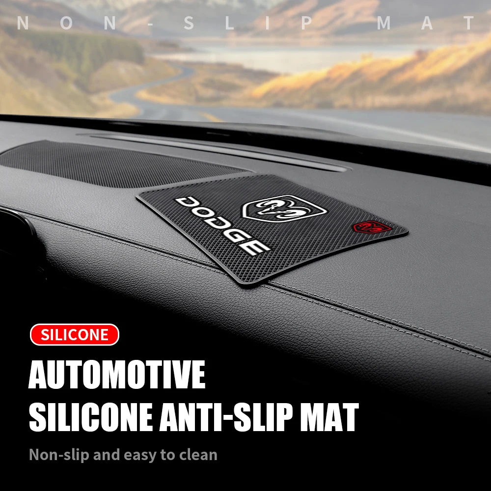 Car Dashboard Sticky Anti-Slip Silicone Mat Phone Non-Slip Pad for Dodge RAM Journey Dart Nitro SRT Charger Durango Avengr Demon
Car Dashboard Sticky Anti-Slip Silicone Mat Phone Non-Slip Pad for Dodge RAM Journey Dart Nitro SRT Charger Durango Avengr Demon