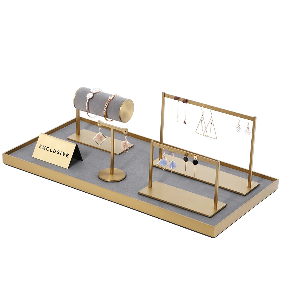 Hot Sell Jewelry Display Case Store Countertop Earring Bracelet Stand Display Set Showcase Jewelry Organizer
Hot Sell Jewelry Display Case Store Countertop Earring Bracelet Stand Display Set Showcase Jewelry Organizer