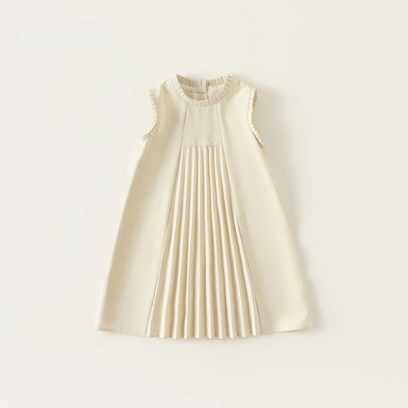 2023 New Kids Dresses for Girls Solid Sleeveless Pleated A Line Dress Girls Party Princess Dresses Children Vestidos
2023 New Kids Dresses for Girls Solid Sleeveless Pleated A Line Dress Girls Party Princess Dresses Children Vestidos