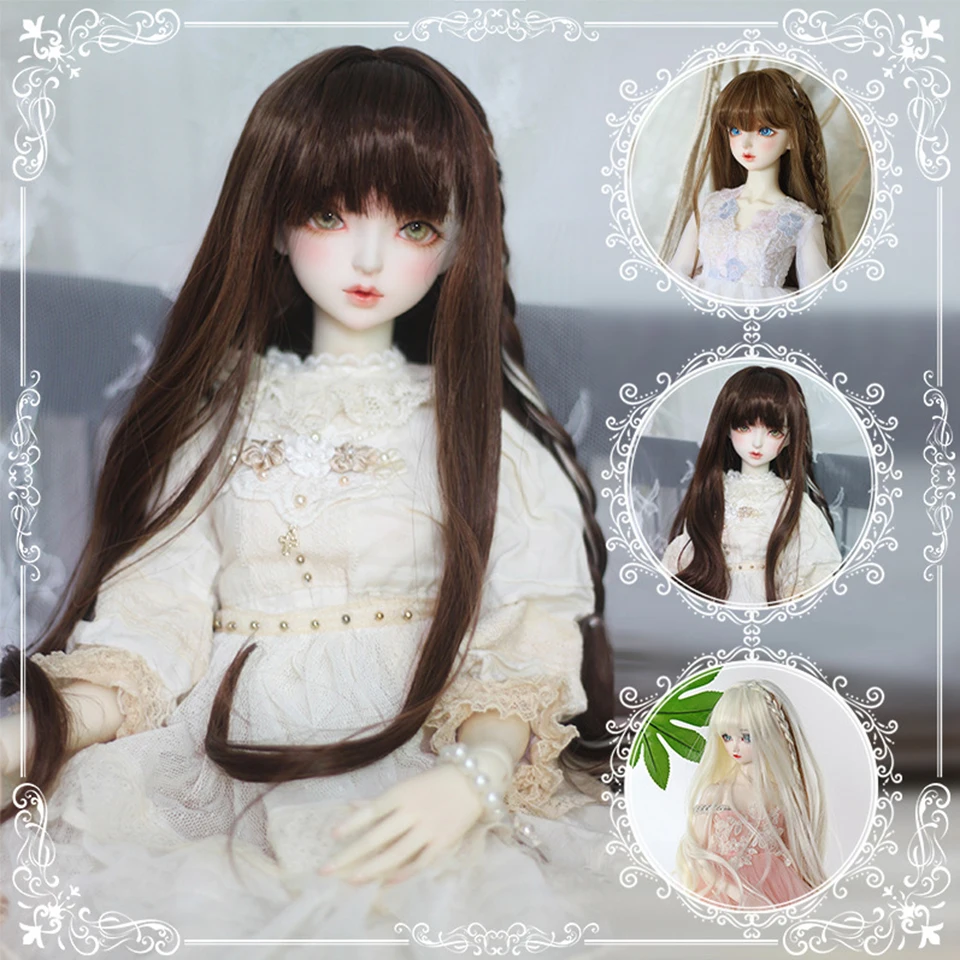 1/3 1/4 1/6 BJD Ye Luoli Doll Synthetic Long Brown Curly Hair With Bangs Dress Up Wig
1/3 1/4 1/6 BJD Ye Luoli Doll Synthetic Long Brown Curly Hair With Bangs Dress Up Wig