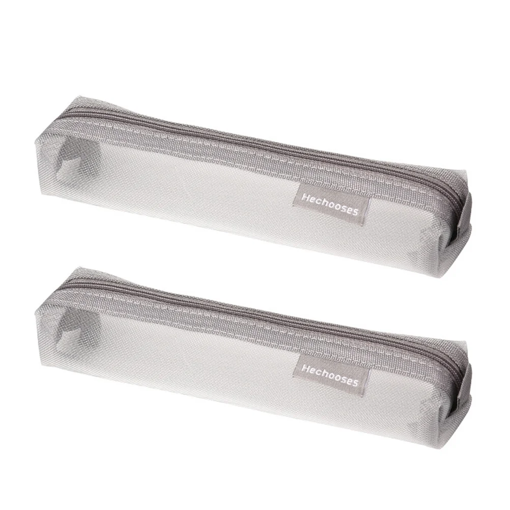 Pouch Pen Stationery Storage Case Makeup Organizer Mesh Zipper Holder Nylon Portable Students Simple Beauty Cute Brush Exam 
Pouch Pen Stationery Storage Case Makeup Organizer Mesh Zipper Holder Nylon Portable Students Simple Beauty Cute Brush Exam