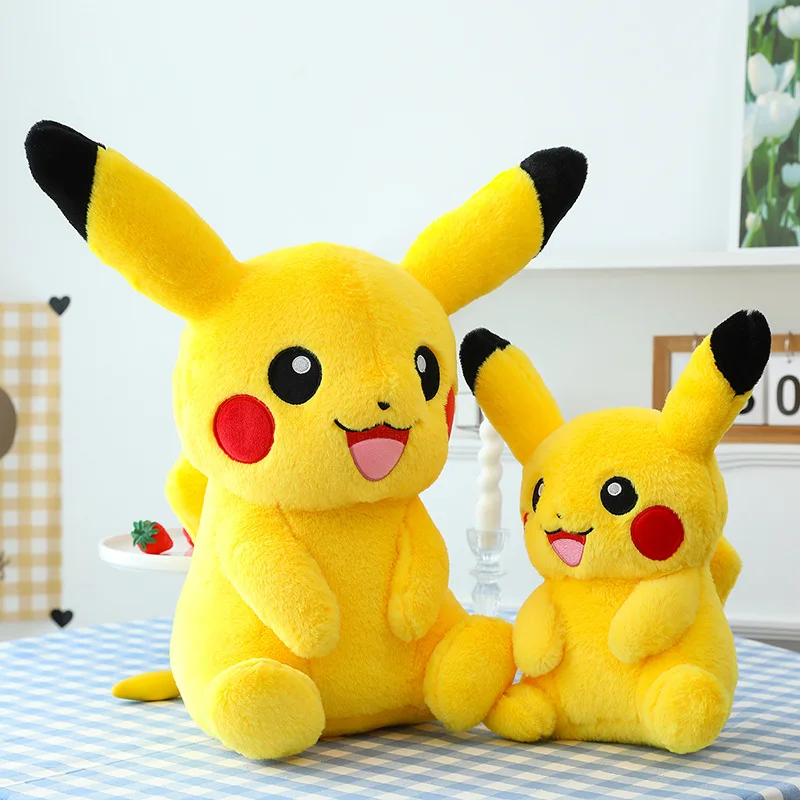 Pokemon Pikachu Plush Toys Cartoon Anime Plush Doll Soft Stuffed Kawaii Rabbit Hair Pikachu Plushes Kids Doll Gift for Children
Pokemon Pikachu Plush Toys Cartoon Anime Plush Doll Soft Stuffed Kawaii Rabbit Hair Pikachu Plushes Kids Doll Gift for Children