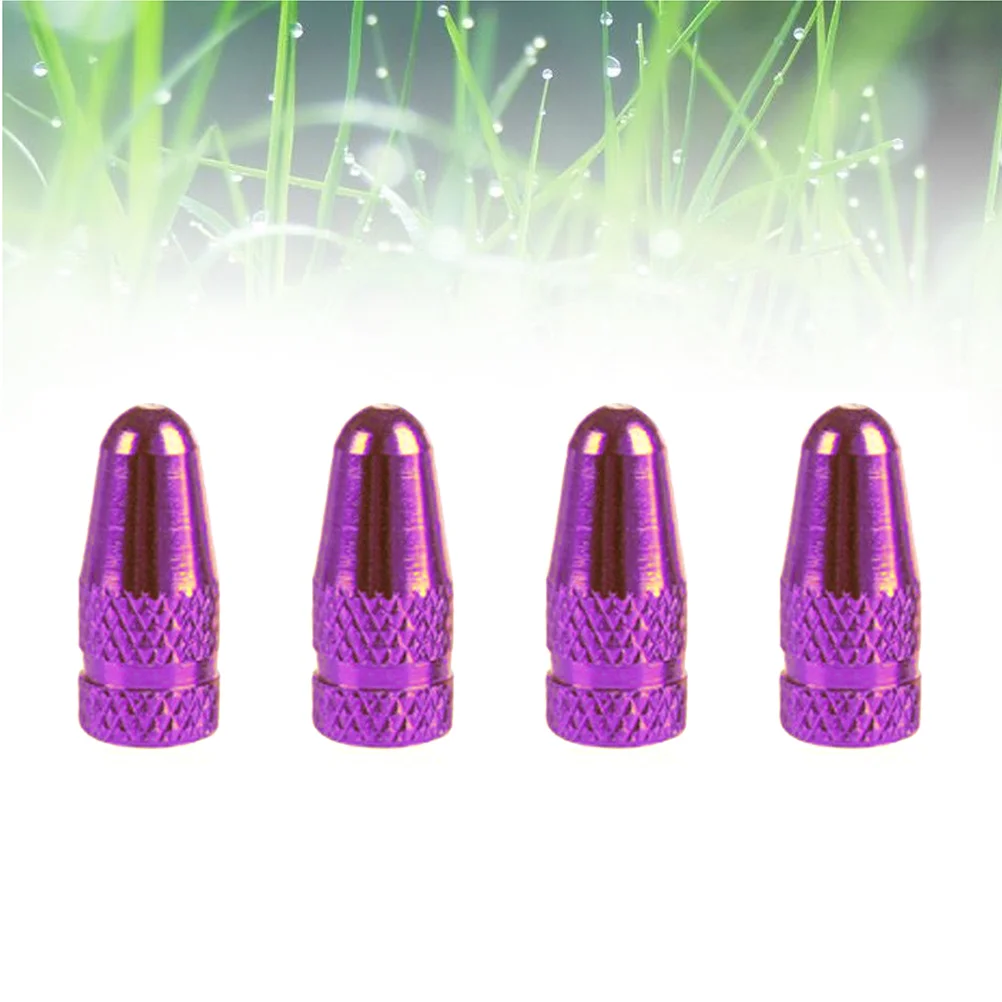 4pcs Aluminum Alloy French Caps for MTB Road Bike Mountain Bike Tyre Air Caps Covers (Violet) 
4pcs Aluminum Alloy French Caps for MTB Road Bike Mountain Bike Tyre Air Caps Covers (Violet)