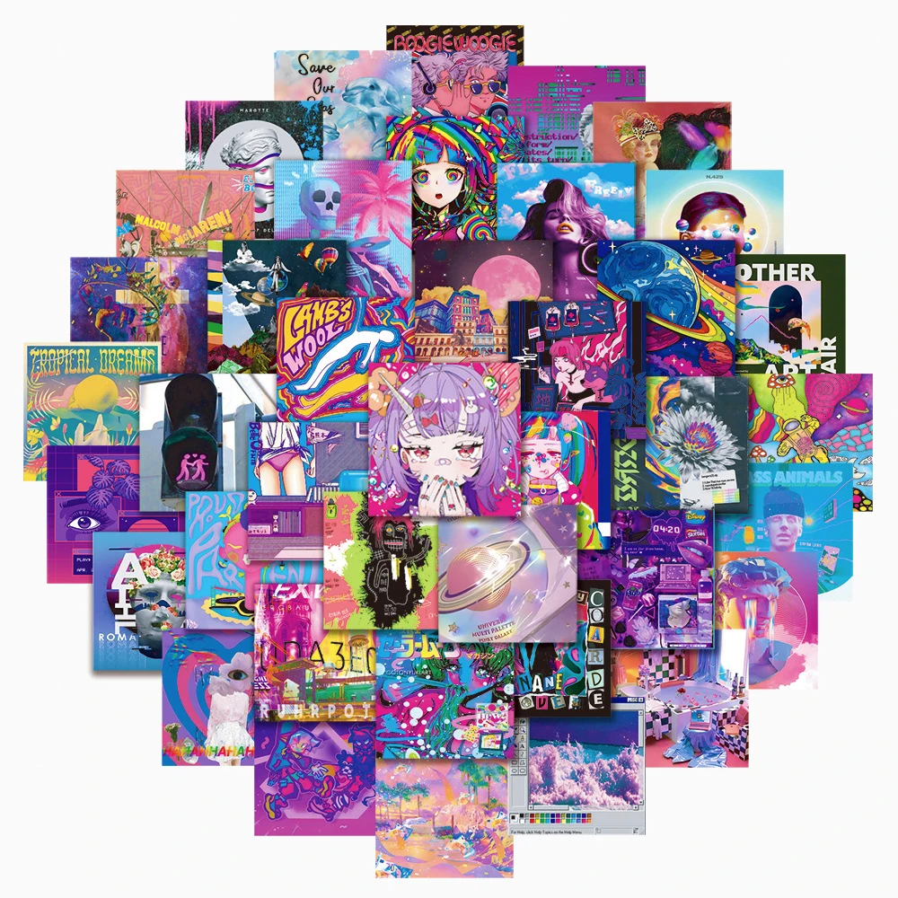 10/30/63pcs Cute Ins Vaporwave Girl Cartoon Aesthetic Stickers Decals Laptop Scrapbook Phone Suitcase Cool Decoration Sticker
10/30/63pcs Cute Ins Vaporwave Girl Cartoon Aesthetic Stickers Decals Laptop Scrapbook Phone Suitcase Cool Decoration Sticker