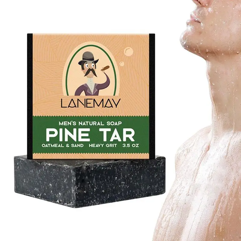 Pine Tar Soap Men's Natural Soap For Dry & Normal Skin Essential Soap Moisturizing Exfoliating Deep Cleaning Body Hand Soap
Pine Tar Soap Men's Natural Soap For Dry & Normal Skin Essential Soap Moisturizing Exfoliating Deep Cleaning Body Hand Soap