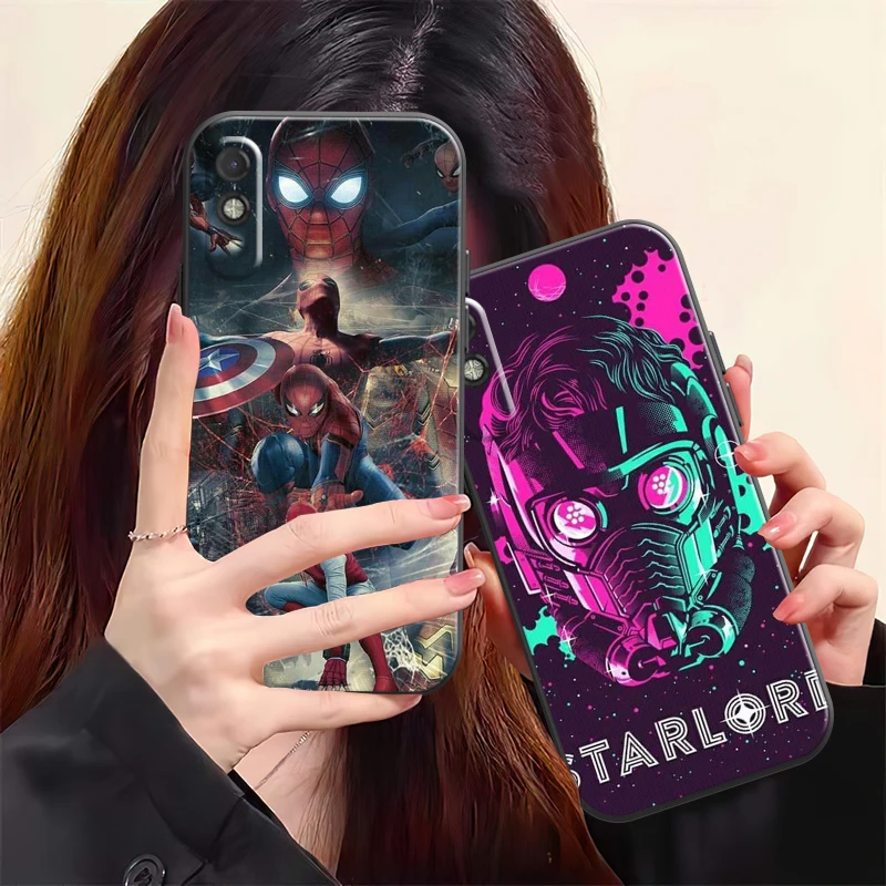 Popular Marvel Phone Case For Xiaomi Redmi 7 8 9 9A 9C 9T Note 9 9T 9S 10 10 Pro 10S Liquid Silicon Soft Coque Funda
Popular Marvel Phone Case For Xiaomi Redmi 7 8 9 9A 9C 9T Note 9 9T 9S 10 10 Pro 10S Liquid Silicon Soft Coque Funda