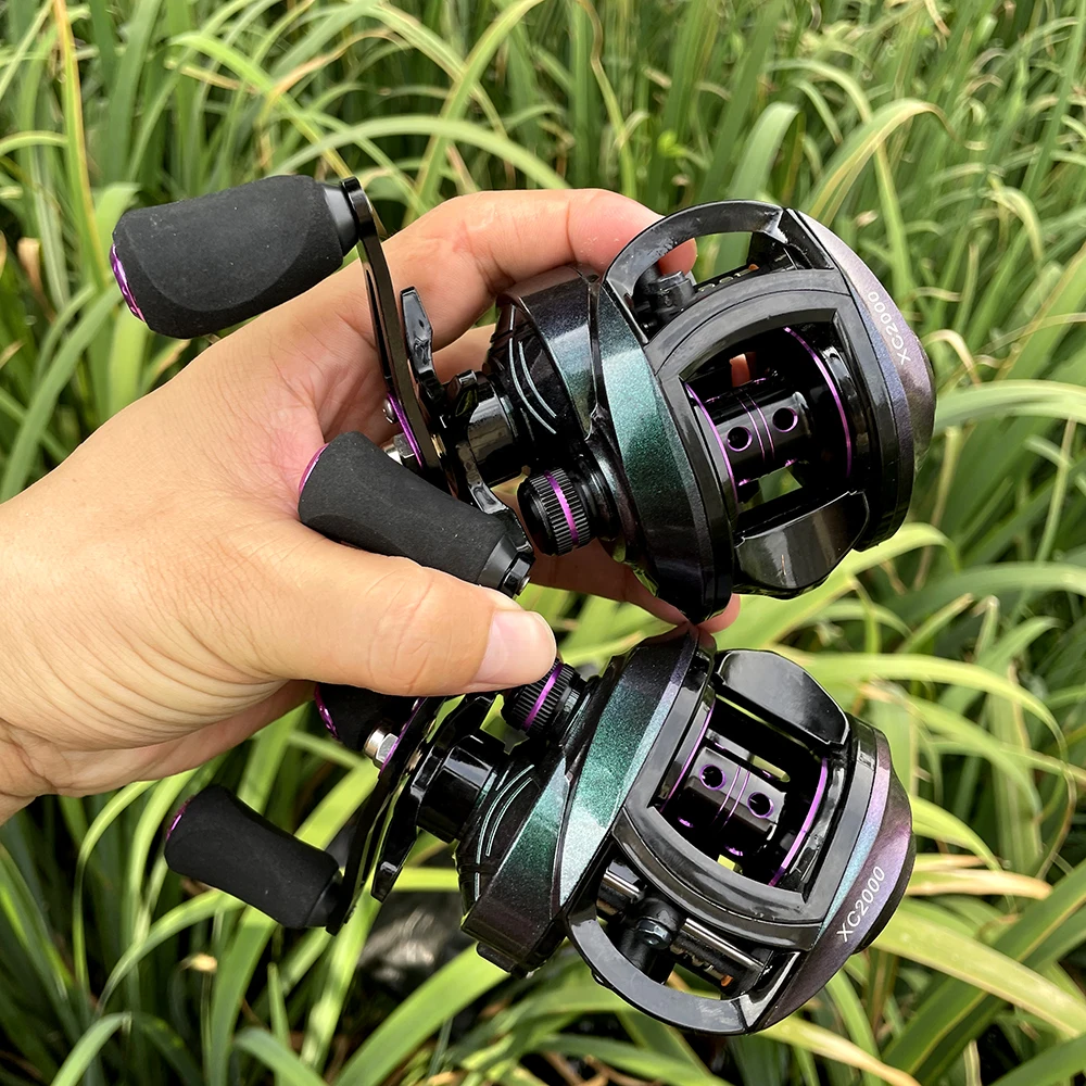 High Quality Fishing Reel with Gear Ratio 8.1:1 for Left and Right Hand New Colorful Maximum Drag Force 8kg Baitcasting Wheel
High Quality Fishing Reel with Gear Ratio 8.1:1 for Left and Right Hand New Colorful Maximum Drag Force 8kg Baitcasting Wheel