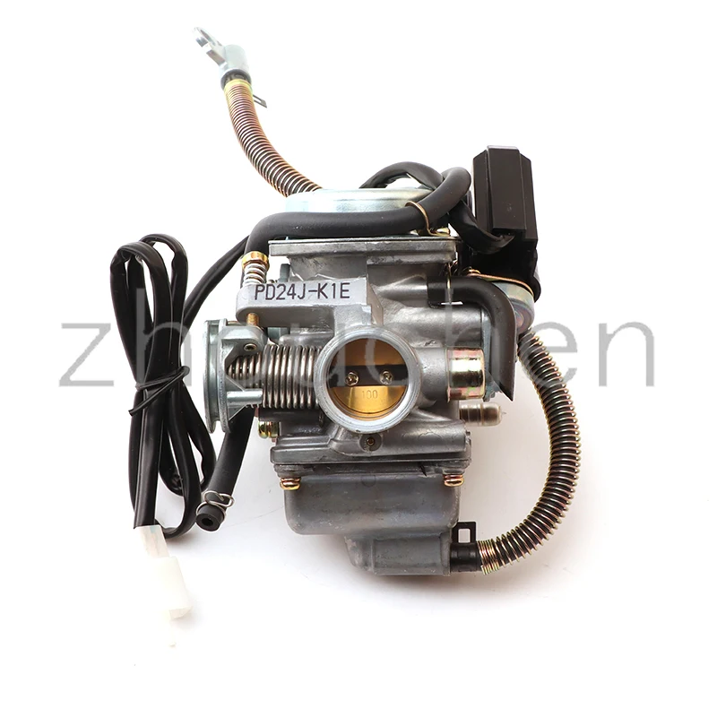 Size 24mm PD24J CVK Carburetor Carb with Electric Choke GY6 125cc 150cc Scooter Moped Buggy152QMI 157QMJ ATV Go kart Engine
Size 24mm PD24J CVK Carburetor Carb with Electric Choke GY6 125cc 150cc Scooter Moped Buggy152QMI 157QMJ ATV Go kart Engine