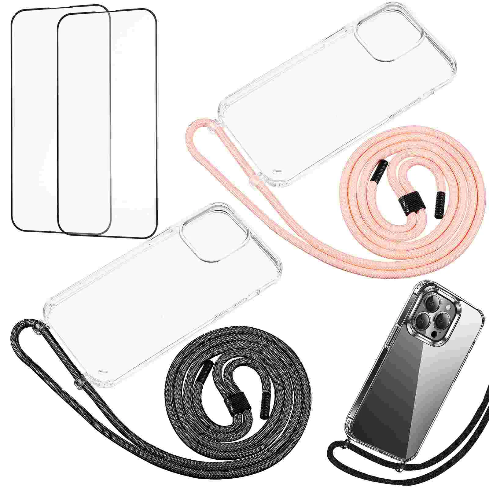 1 Set Phone Cases Straps Screen Protectors Shockproof Phone Cases Silicone Shockproof Phone Case
1 Set Phone Cases Straps Screen Protectors Shockproof Phone Cases Silicone Shockproof Phone Case