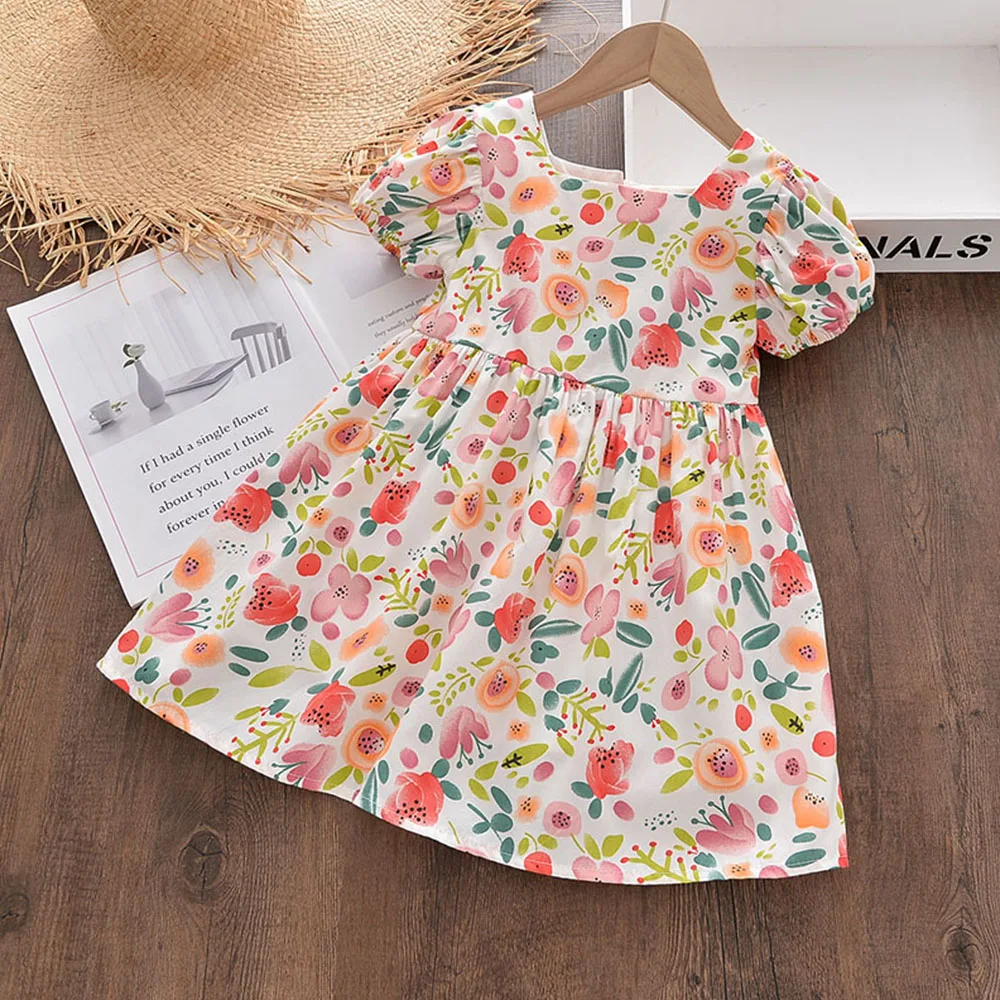 Kids Baby Lovely Vestidos Summer Cute Dresses For Girls Flowers Casual Dress Children's Princess Costumes Sweet Clothing 3-8Y
Kids Baby Lovely Vestidos Summer Cute Dresses For Girls Flowers Casual Dress Children's Princess Costumes Sweet Clothing 3-8Y
