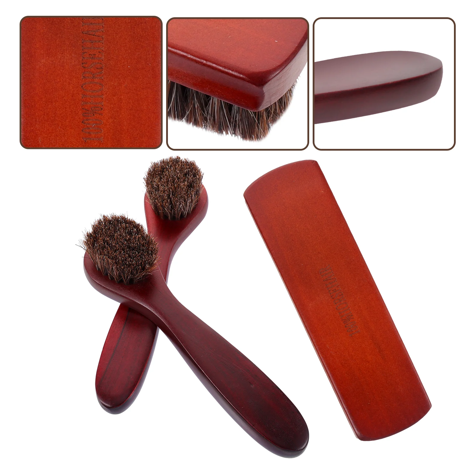 3 Pcs Clean Polish Boot Brush Car Cleaning Brushes Shoe Horse Hair Suite Horsehair Kit Care
3 Pcs Clean Polish Boot Brush Car Cleaning Brushes Shoe Horse Hair Suite Horsehair Kit Care