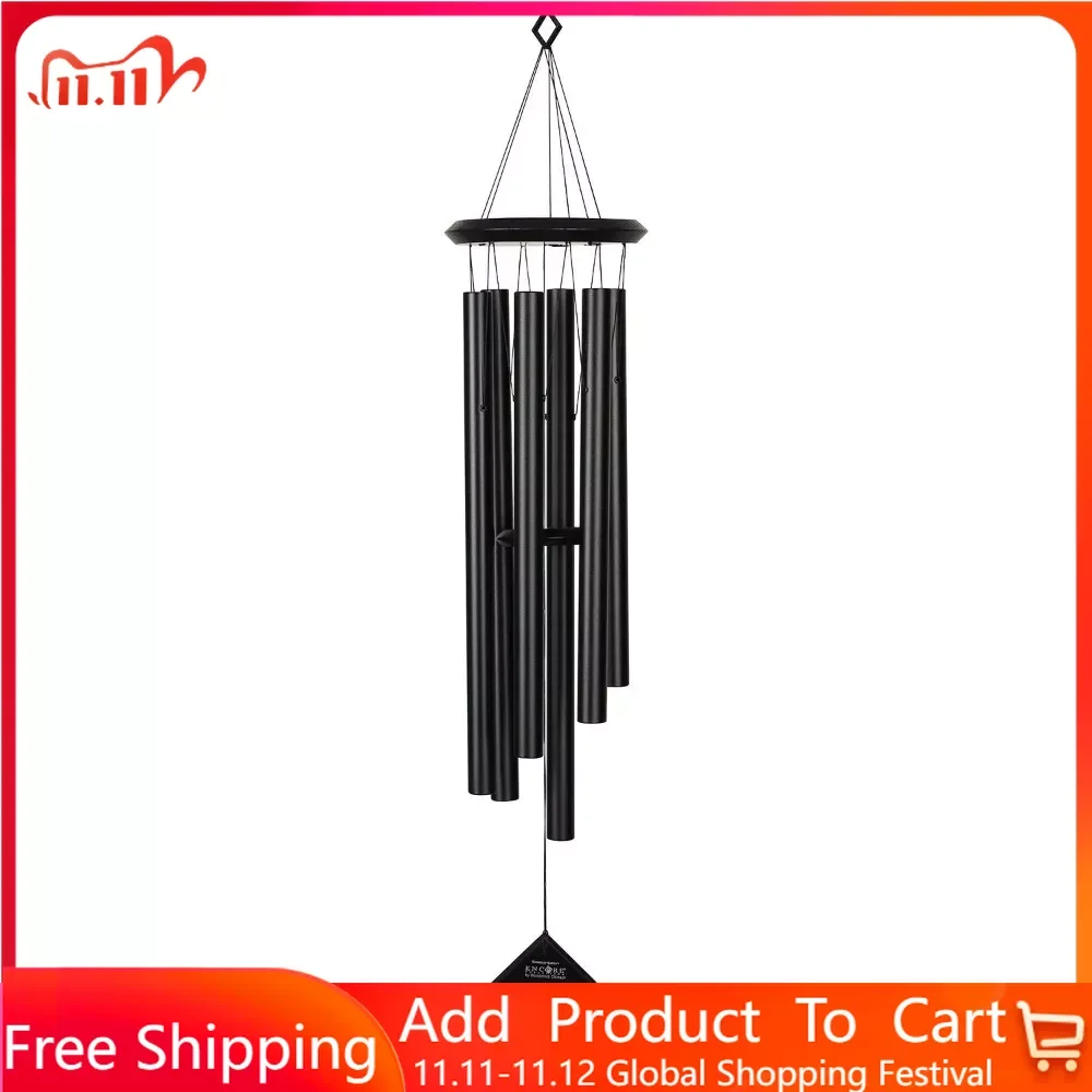 Колокольчики земли, украшения для дома, бесплатная доставка, колокольчики ветра для улицы, 37 дюймов, черные колокольчики ветра, украшение, поделки, декор для сада 
Колокольчики земли, украшения для дома, бесплатная доставка, колокольчики ветра для улицы, 37 дюймов, черные колокольчики ветра, украшение, поделки, декор для сада