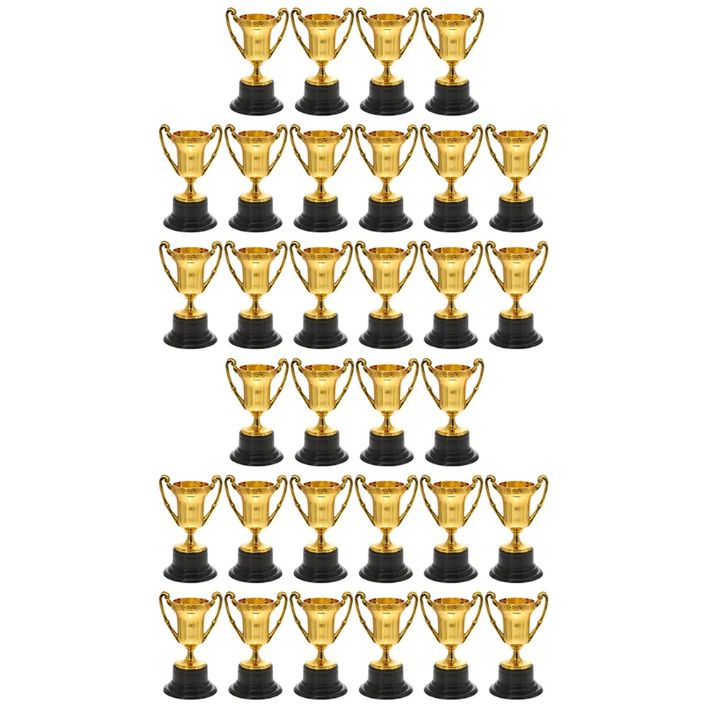 32 Pcs Miniatures Plastic Trophy Models Reward Prop Base Cup Award Decor Child Race Game
32 Pcs Miniatures Plastic Trophy Models Reward Prop Base Cup Award Decor Child Race Game