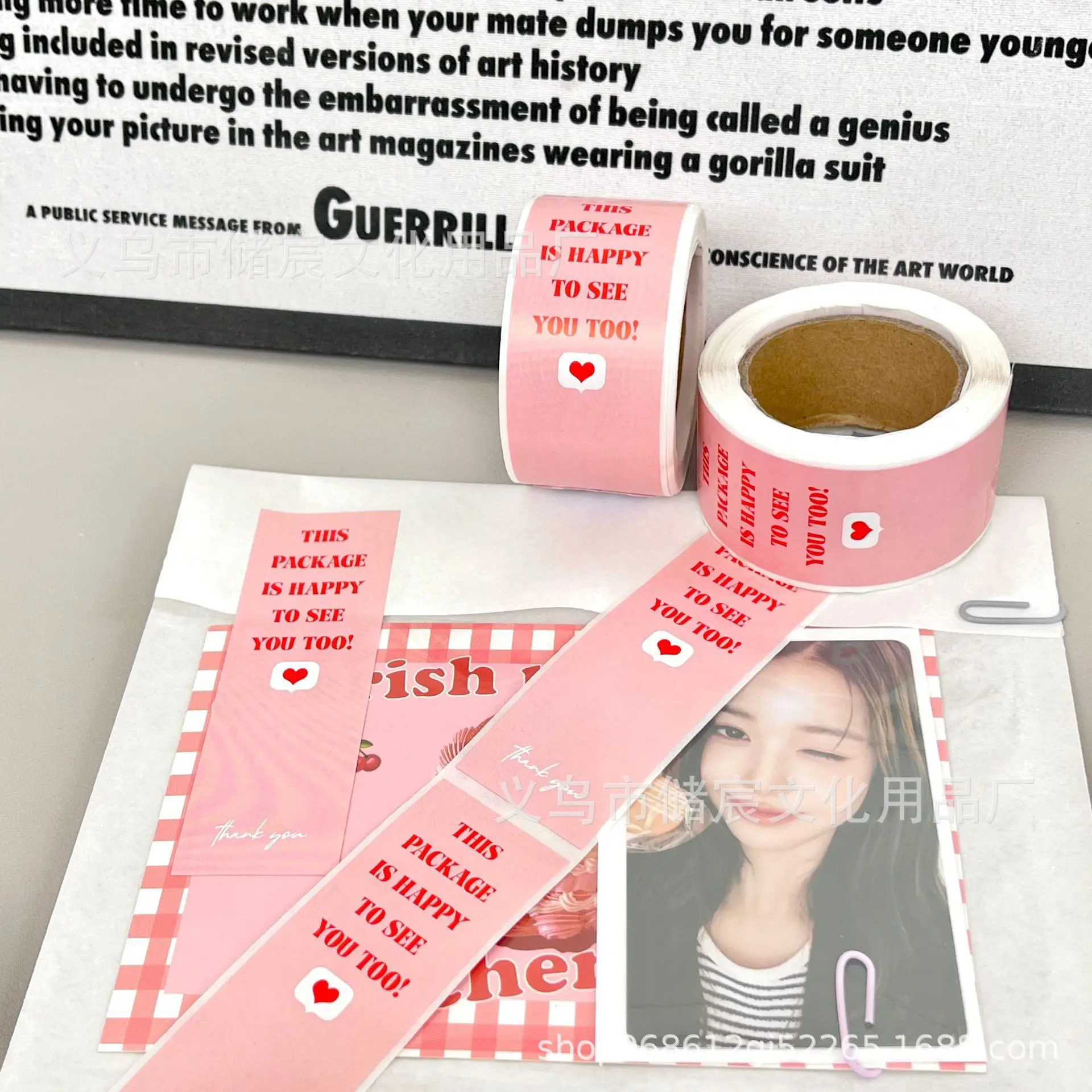 Набор стикеров для упаковки 100 шт
Набор стикеров для упаковки 100 шт