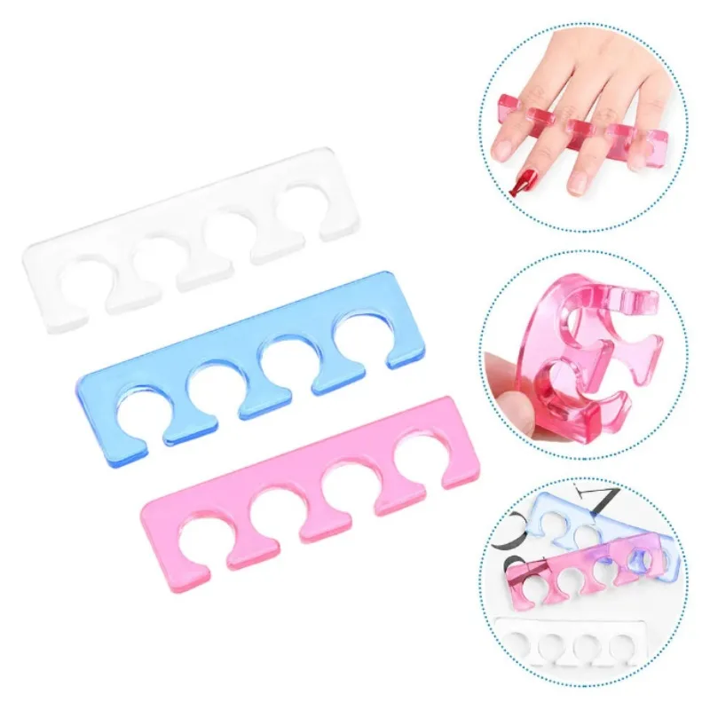 1pair Soft Nail Art Toes Separators Silicone Toe Separator/Finger Spacer Divider Form For Manicure Pedicure Beauty Care
1pair Soft Nail Art Toes Separators Silicone Toe Separator/Finger Spacer Divider Form For Manicure Pedicure Beauty Care
