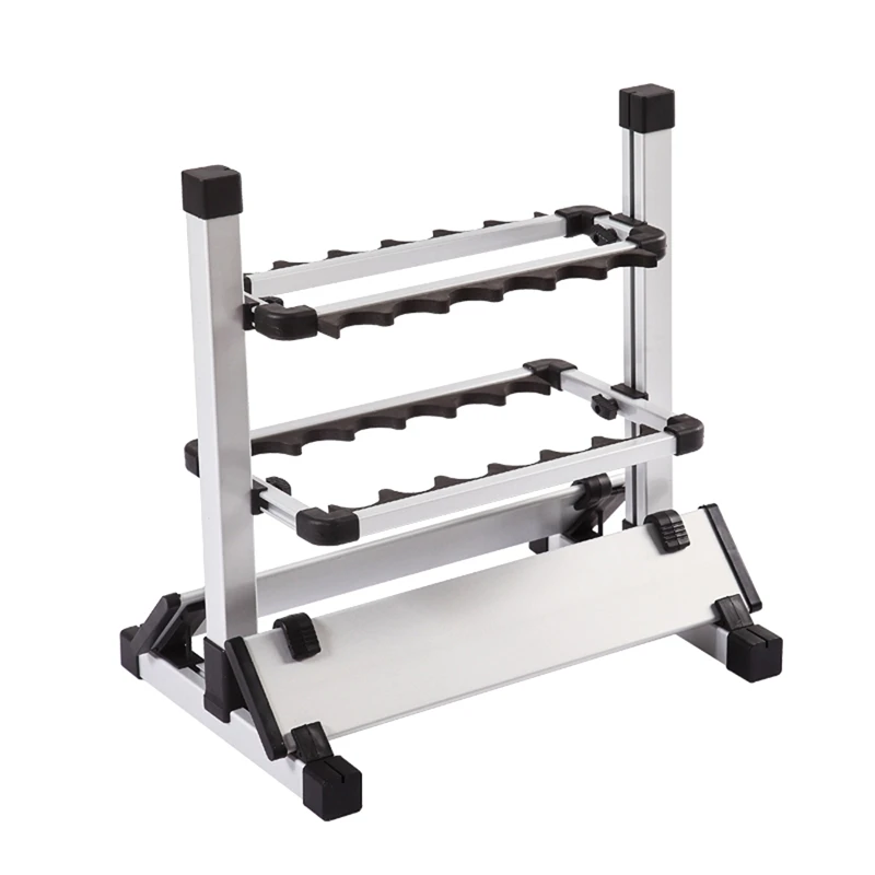 Fishing Rod Storage Aluminum Rod Holder Rack Capacity 12 Pieces Fishing Rod Tools
Fishing Rod Storage Aluminum Rod Holder Rack Capacity 12 Pieces Fishing Rod Tools