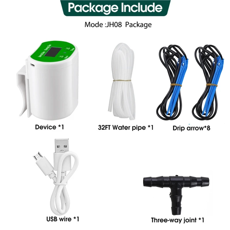 X37E Reliable Plant Watering System Smart Timing Automatic Watering System Rechargeable Watering Devics for Indoor Plants
X37E Reliable Plant Watering System Smart Timing Automatic Watering System Rechargeable Watering Devics for Indoor Plants
