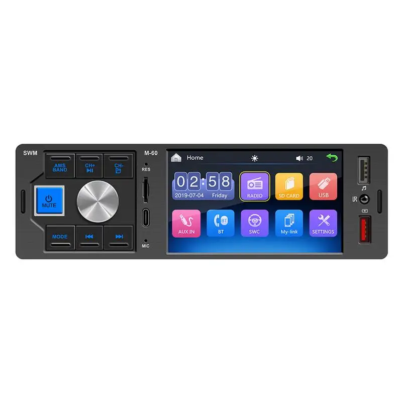 Wireless Car MP5 Player Car Wireless Radio Universal Single Din Car Stereo Radio 4'Screen In-MP5 Player With Waterproof Night
Wireless Car MP5 Player Car Wireless Radio Universal Single Din Car Stereo Radio 4'Screen In-MP5 Player With Waterproof Night