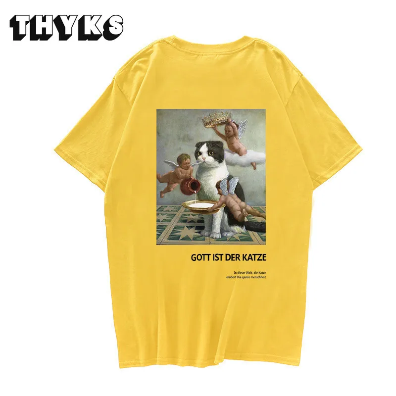 Harajuku Hip Hop Casual Tops Tees Male Tshirts Summer Men Japanese Ukiyo Cat Wave Printed T Shirts Streetwear 2022
Harajuku Hip Hop Casual Tops Tees Male Tshirts Summer Men Japanese Ukiyo Cat Wave Printed T Shirts Streetwear 2022