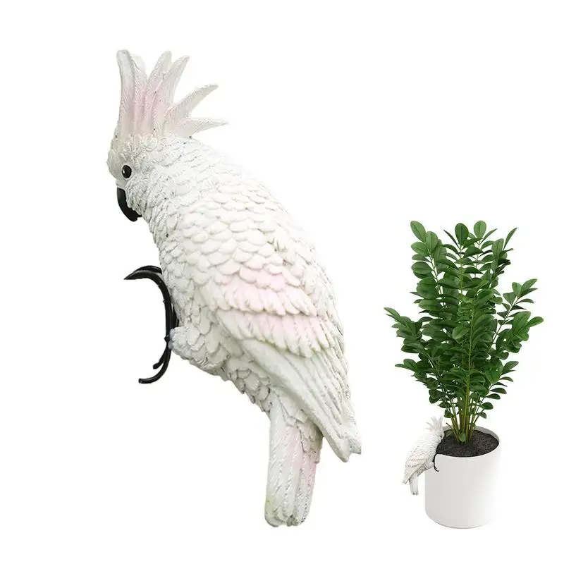 Parrot Decor Resin Parrot Sculpture Bird Sculptures Garden Patio Yard Balcony Figurines Tropical Birds Tree Wall Decor
Parrot Decor Resin Parrot Sculpture Bird Sculptures Garden Patio Yard Balcony Figurines Tropical Birds Tree Wall Decor