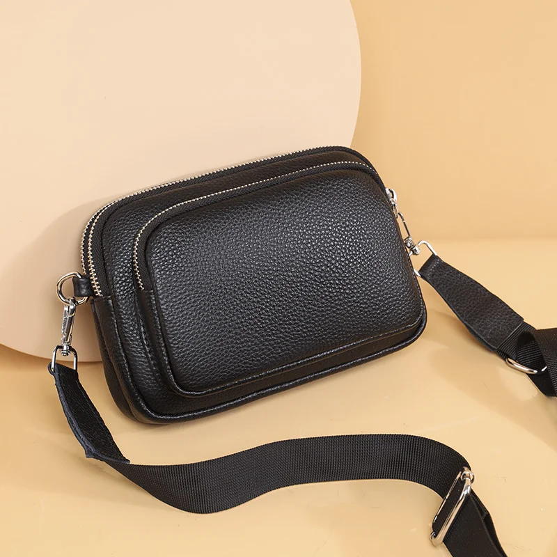 Cowhide Bag 2023 Spring And Summer New Women's Leather Backpack Soft Leather Messenger Bag Broadband Multilayer Shoulder Bag
Cowhide Bag 2023 Spring And Summer New Women's Leather Backpack Soft Leather Messenger Bag Broadband Multilayer Shoulder Bag