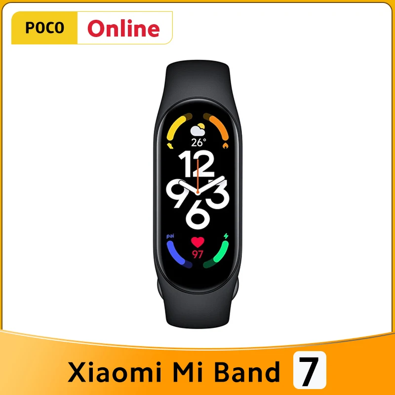 Original Xiaomi Mi Band 7 1.62" AMOLED Screen 120 Workout Modes SpO2 Blood Oxygen Bluetooth Sport Smart Bracelets VS Band 6
Original Xiaomi Mi Band 7 1.62" AMOLED Screen 120 Workout Modes SpO2 Blood Oxygen Bluetooth Sport Smart Bracelets VS Band 6