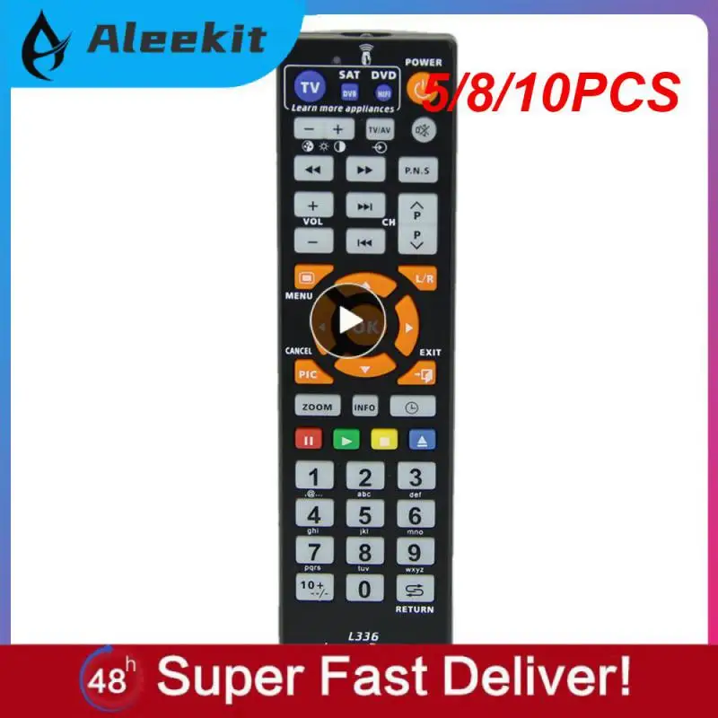 5/8/10PCS Compact Multifunction Dvd Remote Control High Quality Tv Satellite Receiver Convenient Multifunction Remote Control
5/8/10PCS Compact Multifunction Dvd Remote Control High Quality Tv Satellite Receiver Convenient Multifunction Remote Control
