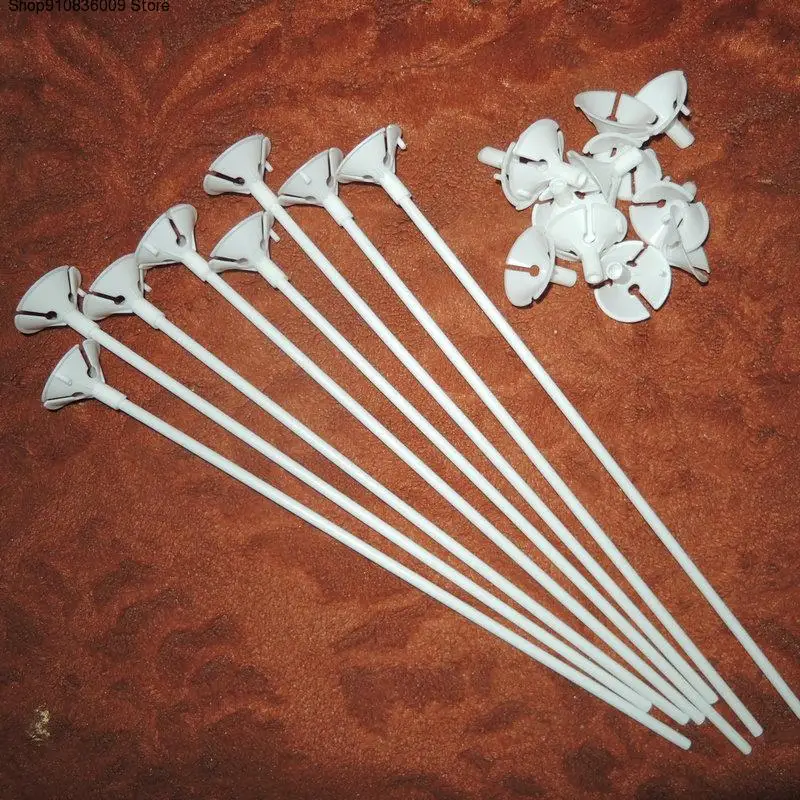 20Pcs PVC White Balloon Sticks Holders with Cups for Wedding Party Decoration DIY Birthday Party Decoration Accessories 
20Pcs PVC White Balloon Sticks Holders with Cups for Wedding Party Decoration DIY Birthday Party Decoration Accessories