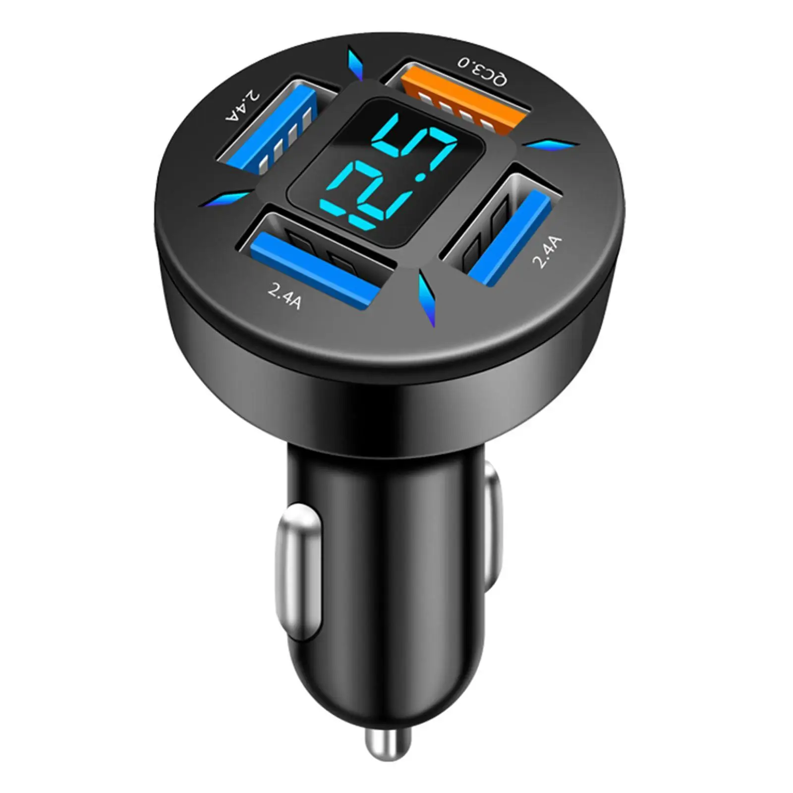 66W 4 Ports USB PD Quick Car Charger QC3.0 Type C Fast Charging Car Adapter Cigarette Lighter Socket Splitter For IPhone Xiaomi
66W 4 Ports USB PD Quick Car Charger QC3.0 Type C Fast Charging Car Adapter Cigarette Lighter Socket Splitter For IPhone Xiaomi