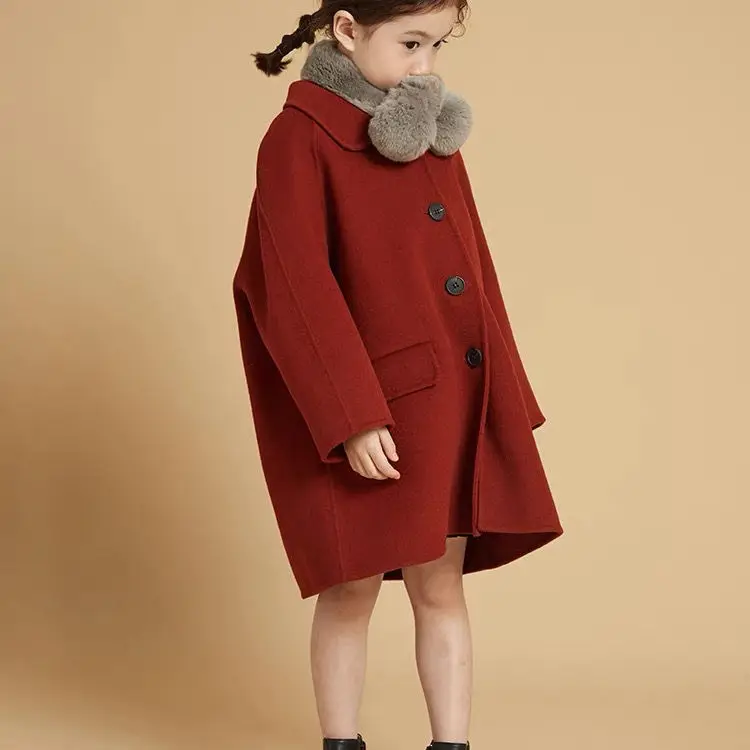 Spring Boys Jackets Child Girls Woolen Singer-breasted Baby Trench Coat Lapel Autumn Kids Outerwear Winter Wool Overcoat Z03
Spring Boys Jackets Child Girls Woolen Singer-breasted Baby Trench Coat Lapel Autumn Kids Outerwear Winter Wool Overcoat Z03