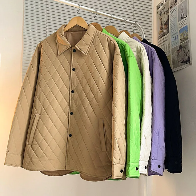 Осенняя новая куртка, пальто, ромбовидная клетчатая легкая парка, верхняя одежда
Осенняя новая куртка, пальто, ромбовидная клетчатая легкая парка, верхняя одежда