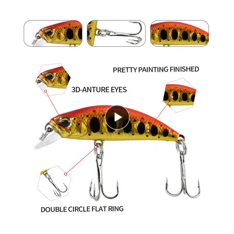 Bionic Fishing Lures With Hook Artificial Crankbait Fishhook Freshwater Saltwater Crankbaits Fishing Fishing Gear Lifelike 3.2g
Bionic Fishing Lures With Hook Artificial Crankbait Fishhook Freshwater Saltwater Crankbaits Fishing Fishing Gear Lifelike 3.2g