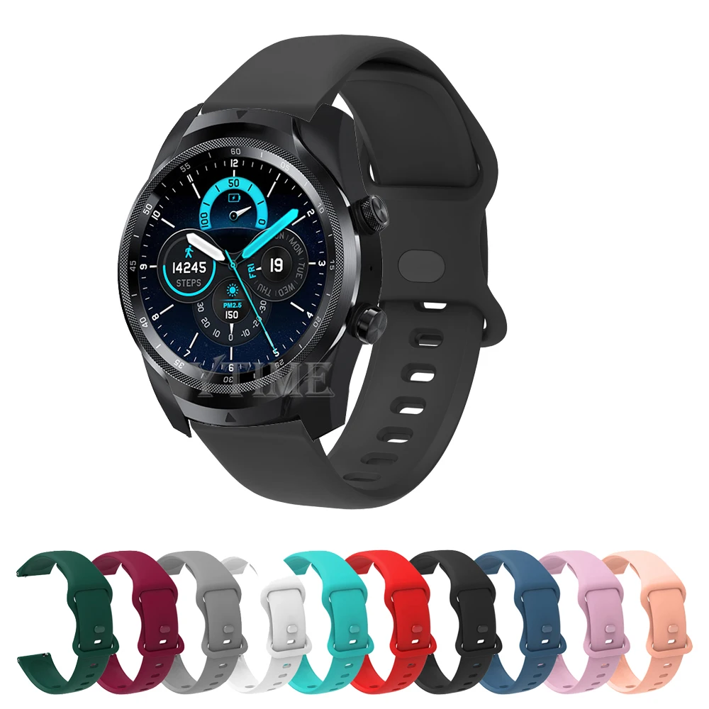 Ремешок силиконовый для смарт-часов TicWatch Pro 3 Ultra GPS, браслет для часов TicWatch E3 GTH 2 E/GTX E2 S2 Pro3, 20 мм 22 мм
Ремешок силиконовый для смарт-часов TicWatch Pro 3 Ultra GPS, браслет для часов TicWatch E3 GTH 2 E/GTX E2 S2 Pro3, 20 мм 22 мм