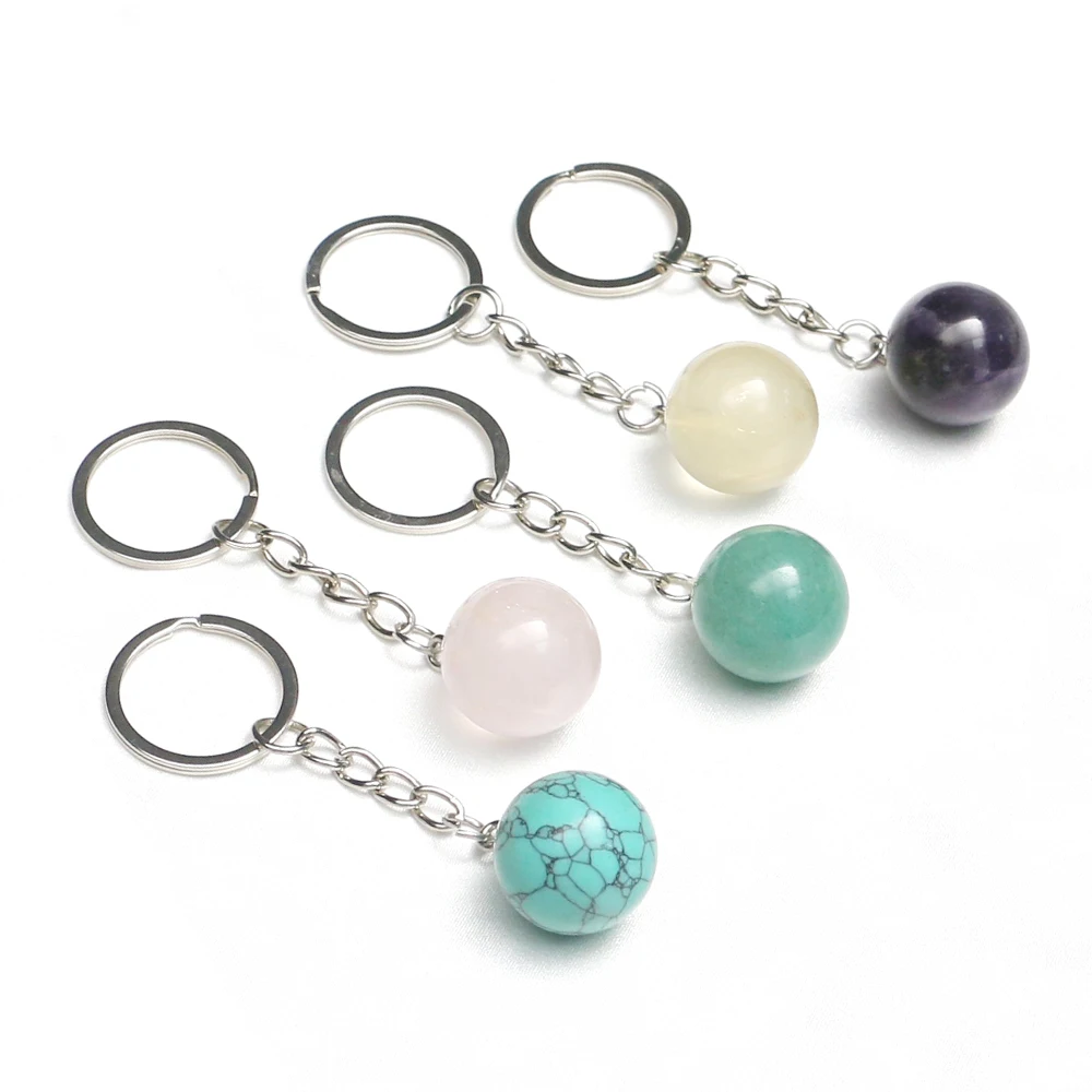 Mineraali Natural Stone Crystal Keychains Mini 2cm Round Ball for Handbag Dangle Holder Amulet Tiger Eye Pink Quartzs Key Chains
Mineraali Natural Stone Crystal Keychains Mini 2cm Round Ball for Handbag Dangle Holder Amulet Tiger Eye Pink Quartzs Key Chains