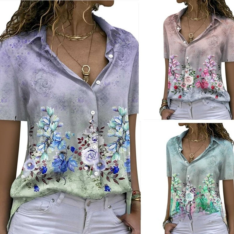 Spring Summer Blouses New Women Shirt Loose Short Sleeve Shirt Women Casual All-match Blouse Blusas Mujer De Moda 2023 Verano
Spring Summer Blouses New Women Shirt Loose Short Sleeve Shirt Women Casual All-match Blouse Blusas Mujer De Moda 2023 Verano