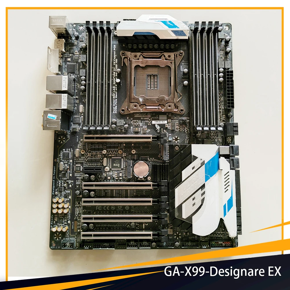 X99 GA-X99-Designare EX для материнской платы Gigabyte X99-Designare EX LGA2011-3 поддерживает процессор Core i7 DDR4 128 ГБ ATX
X99 GA-X99-Designare EX для материнской платы Gigabyte X99-Designare EX LGA2011-3 поддерживает процессор Core i7 DDR4 128 ГБ ATX